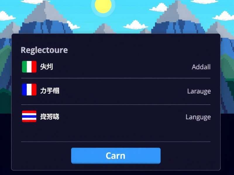 Choose from multiple Indian languages Pixel Rail Adventure Language Selection