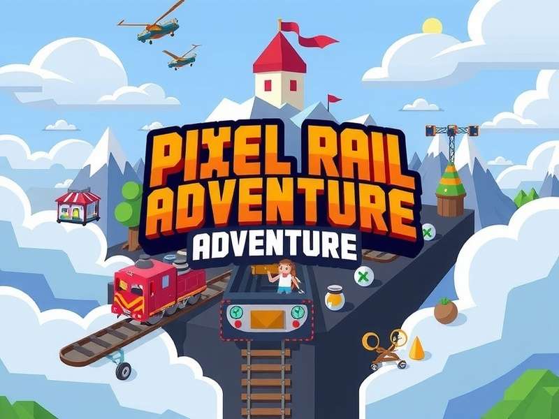 Explore the 8 unique worlds of Pixel Rail Adventure Pixel Rail Adventure Worlds